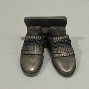 Fort USA Pewter Business Card Holder, Golf Shoes Design, Golf Lover Business Man